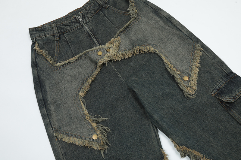 Women's Washable Loose Fitting Straight Leg Jeans