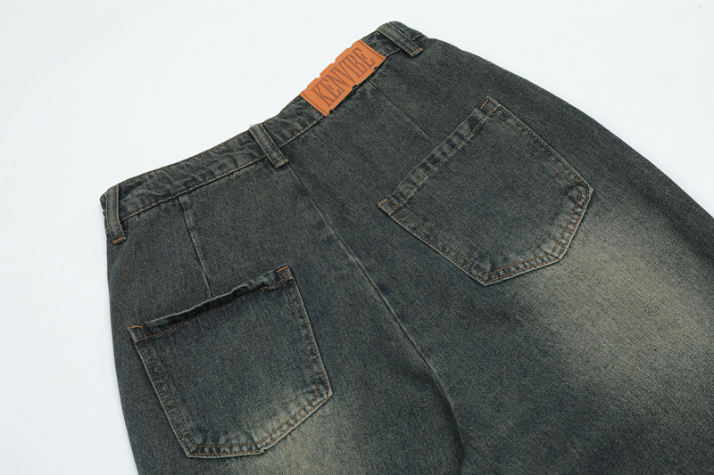 Women's Washable Loose Fitting Straight Leg Jeans