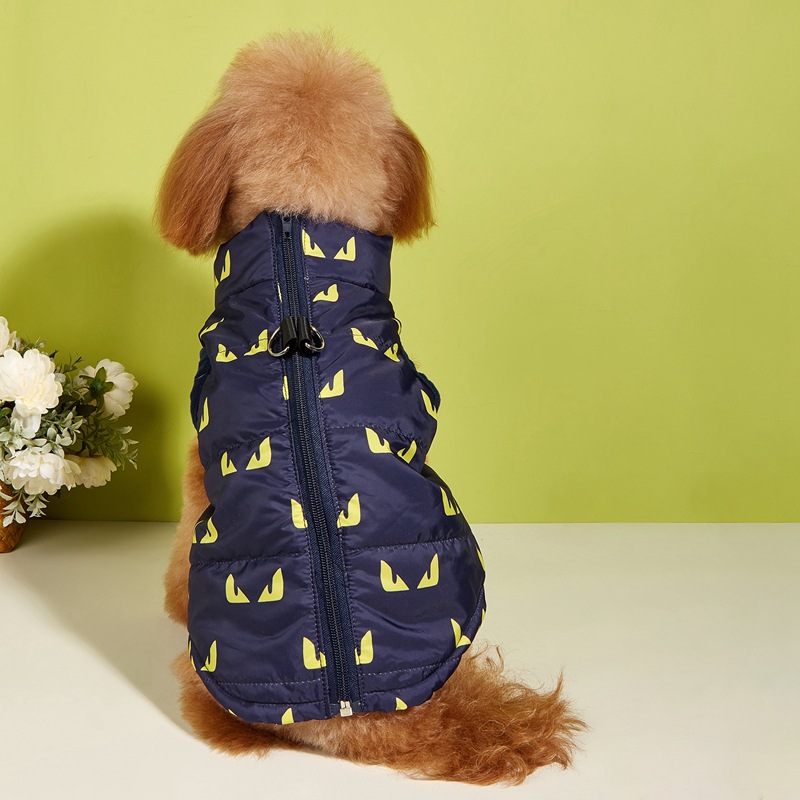 Puppy Zipper Traction Hole Cartoon Cardigan 6