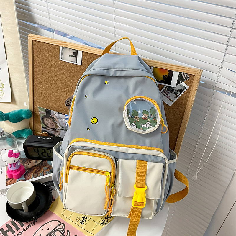 Korean Version Junior High School Student Schoolbag - Stylish Design