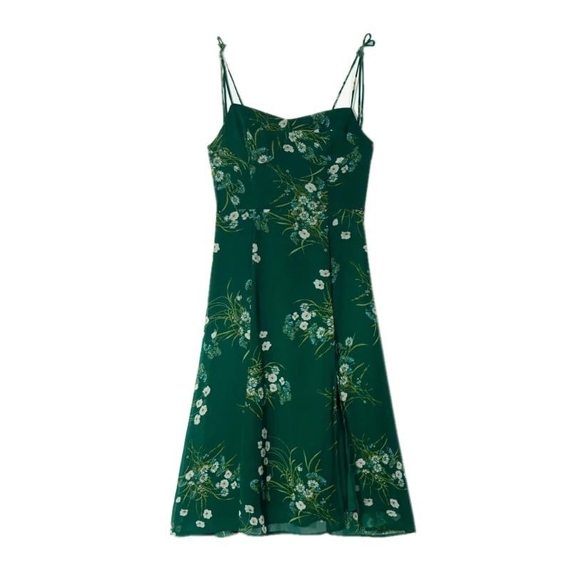 French Retro Dress - Side View