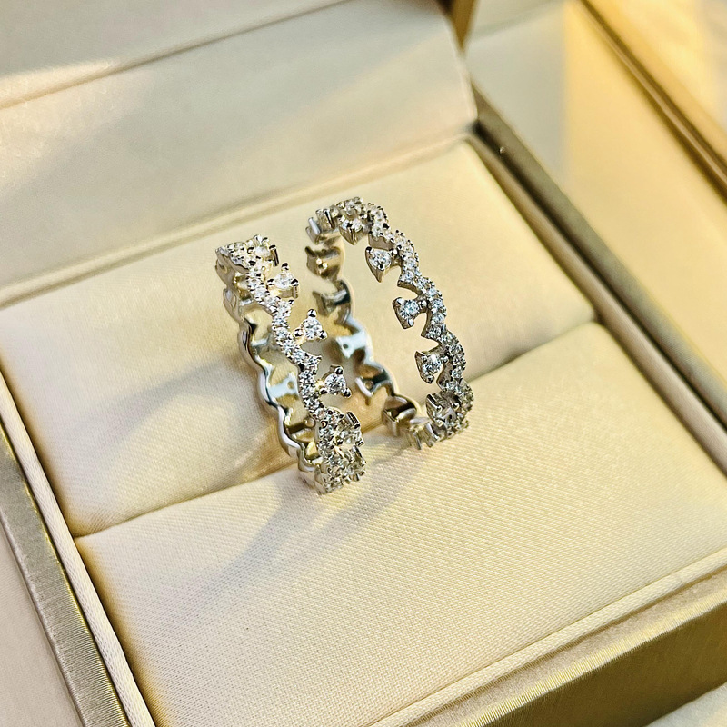 Women's Simple Personality Thin Stacked Ring 6
