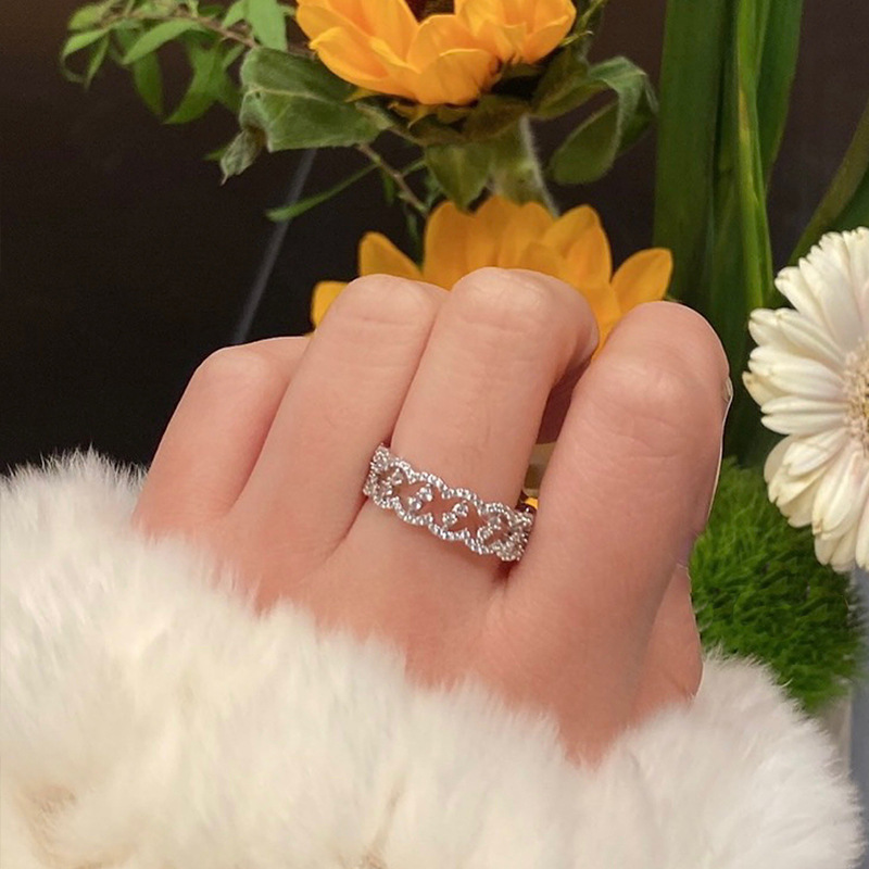 Women's Simple Personality Thin Stacked Ring 3