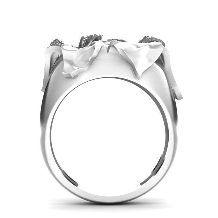 Ghost Head Ring Image 4