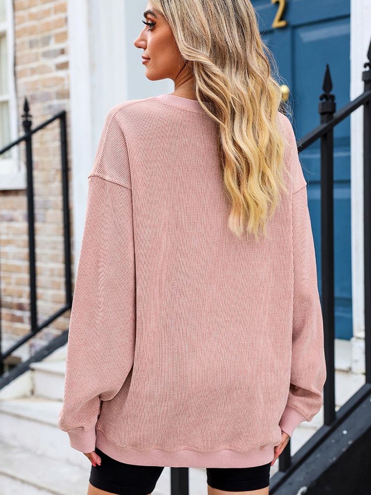 European And American Leisure Style Oversize Pullover