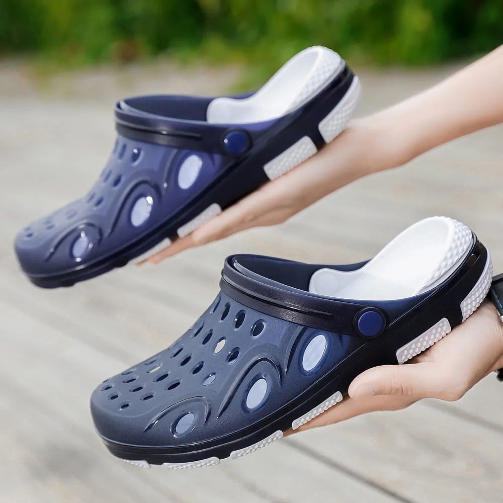 Baotou Sandals - Blue
