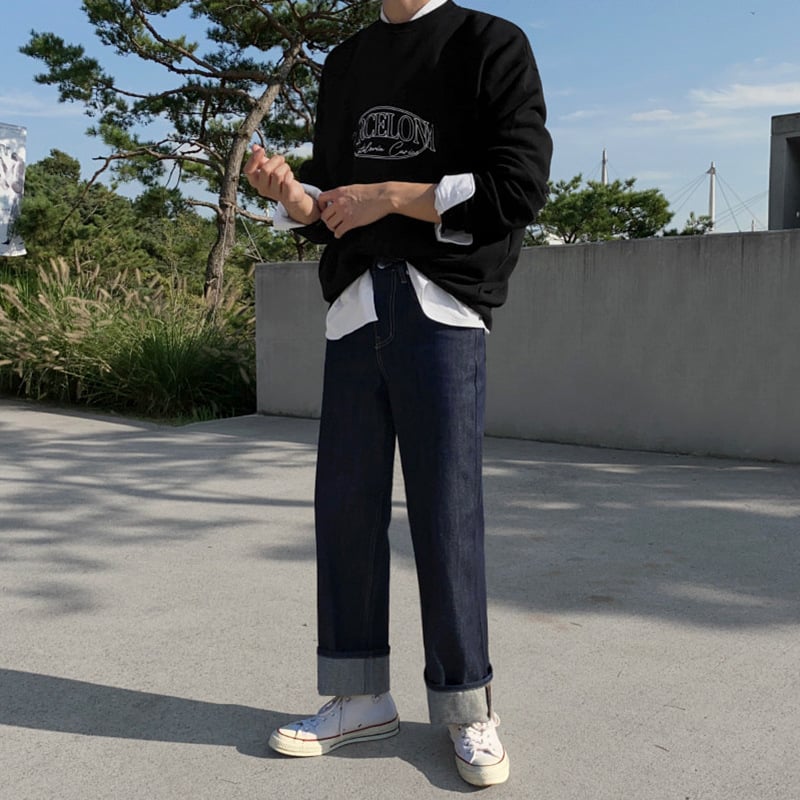 Men's Trendy Loose Straight Jeans - Image 3