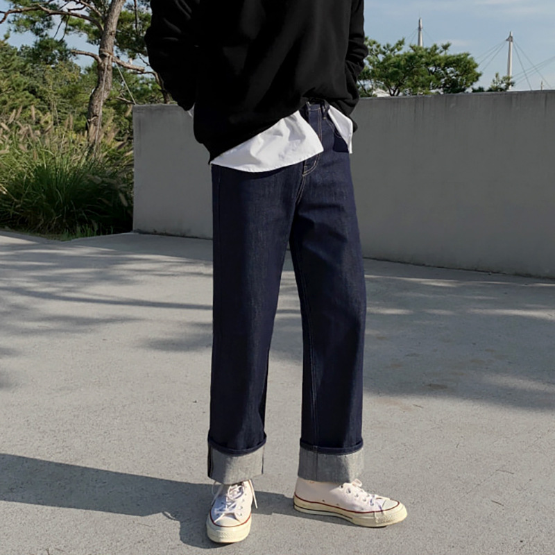 Men's Trendy Loose Straight Jeans - Image 1