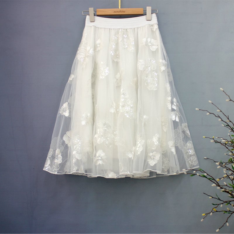 Fashion Beaded Skirt Image 4