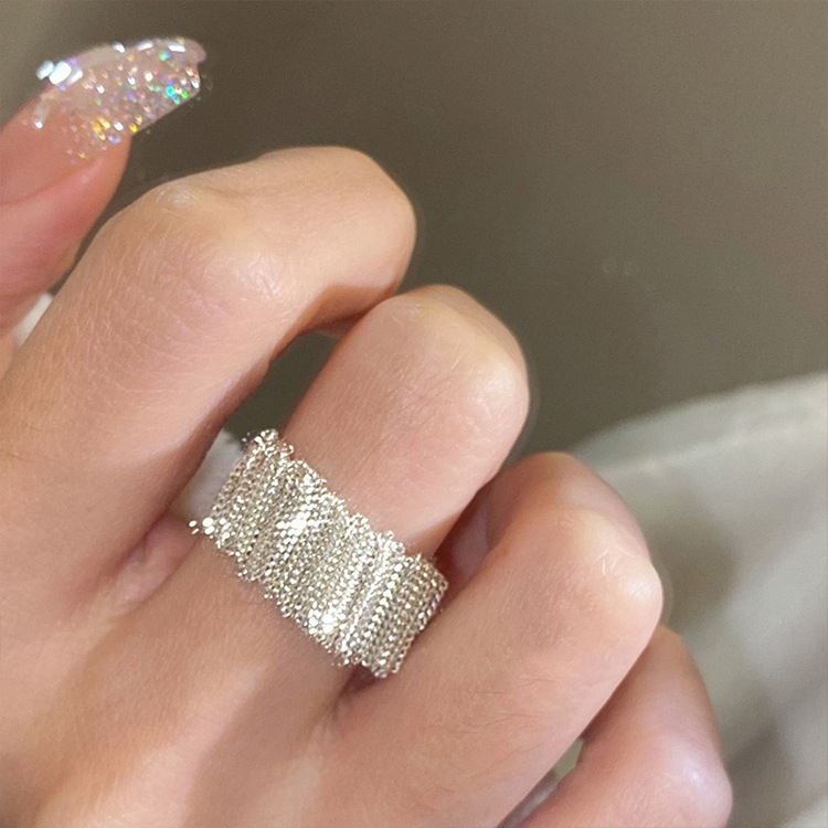 Feminine Temperament Fashion Fringe Ring