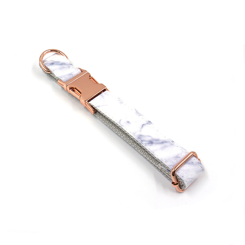 Marble Print Pet Collar - Image 2