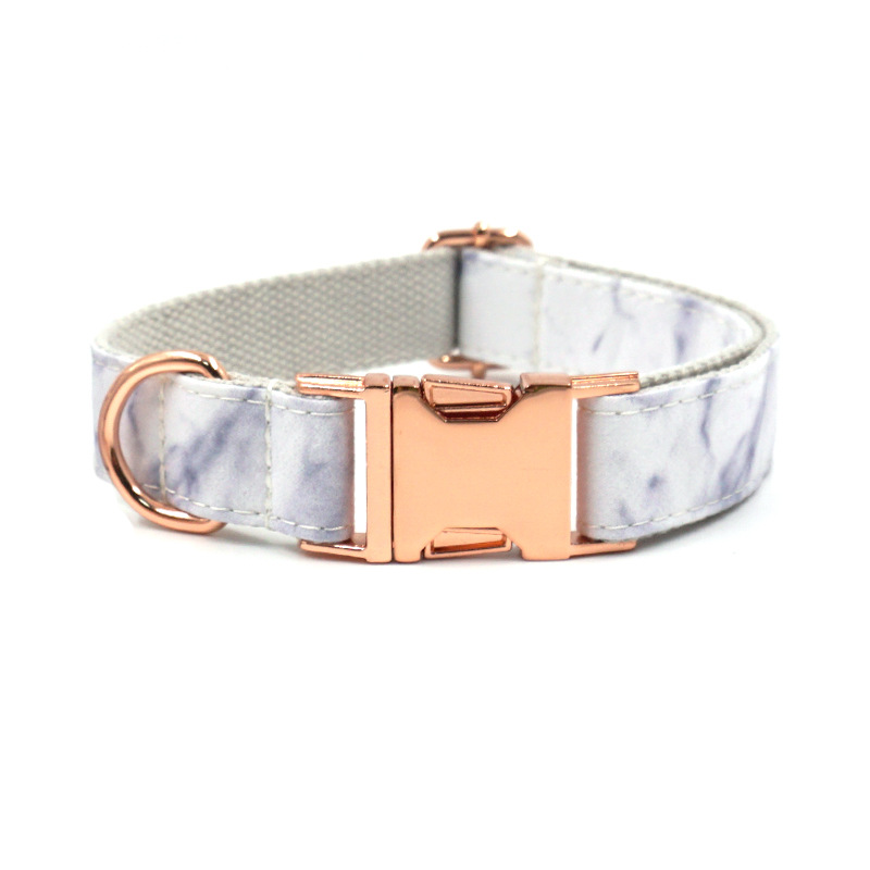 Marble Print Pet Collar - Image 3