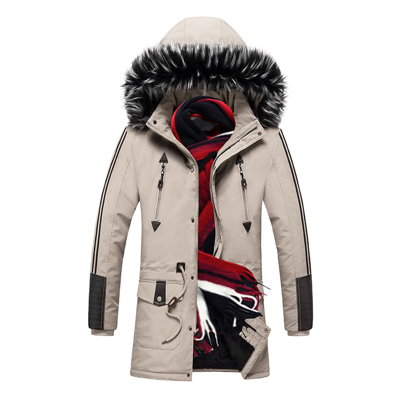 Hooded Warm Cotton Jacket Image 3