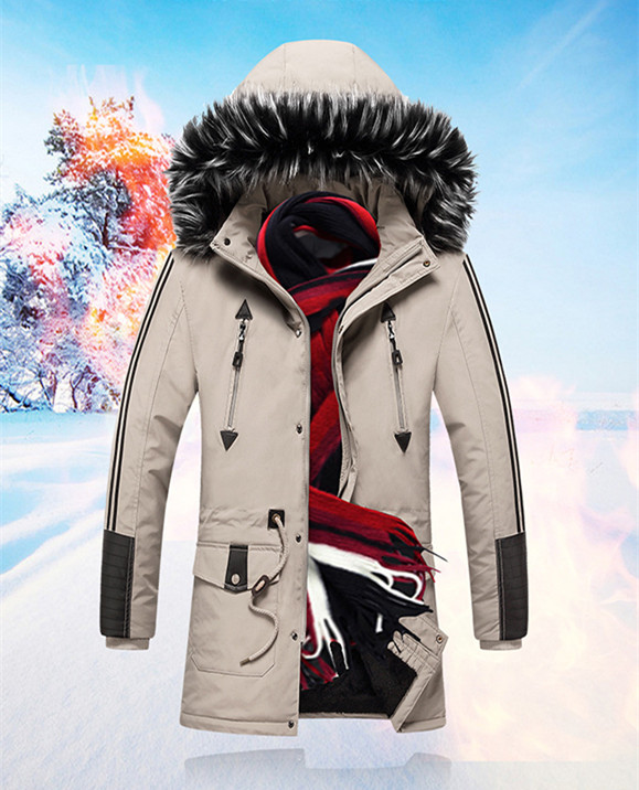 Hooded Warm Cotton Jacket Image 2