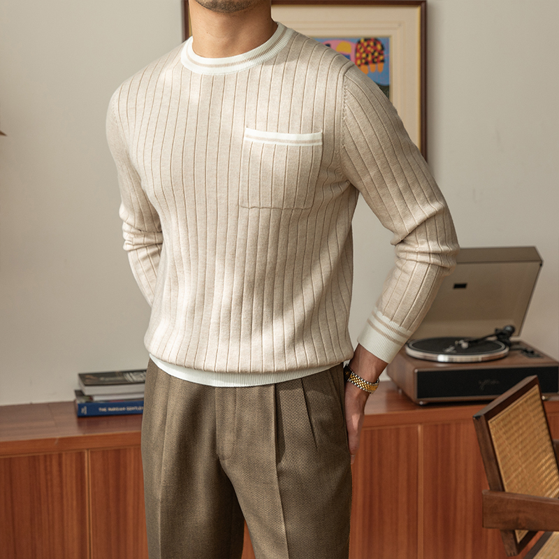 Men's Knitted Sweater - Lifestyle