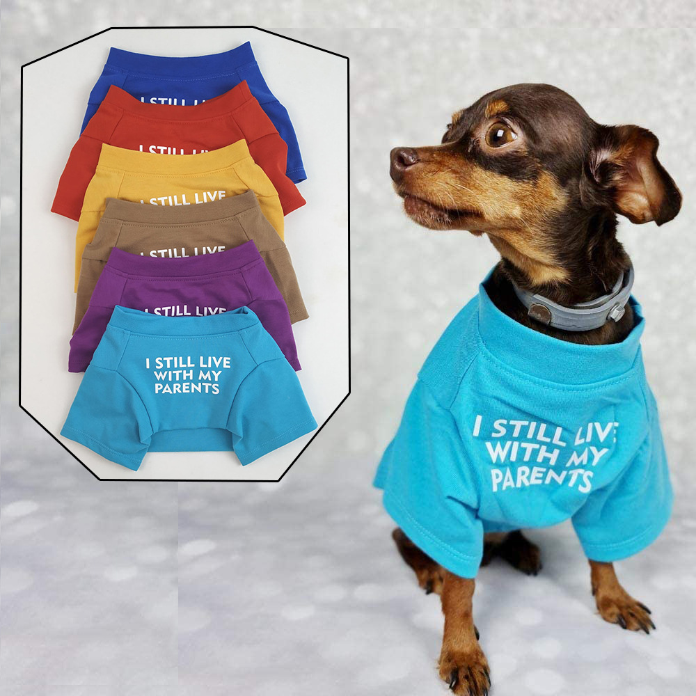 Pet Dog Letter T-shirt - Color Variation