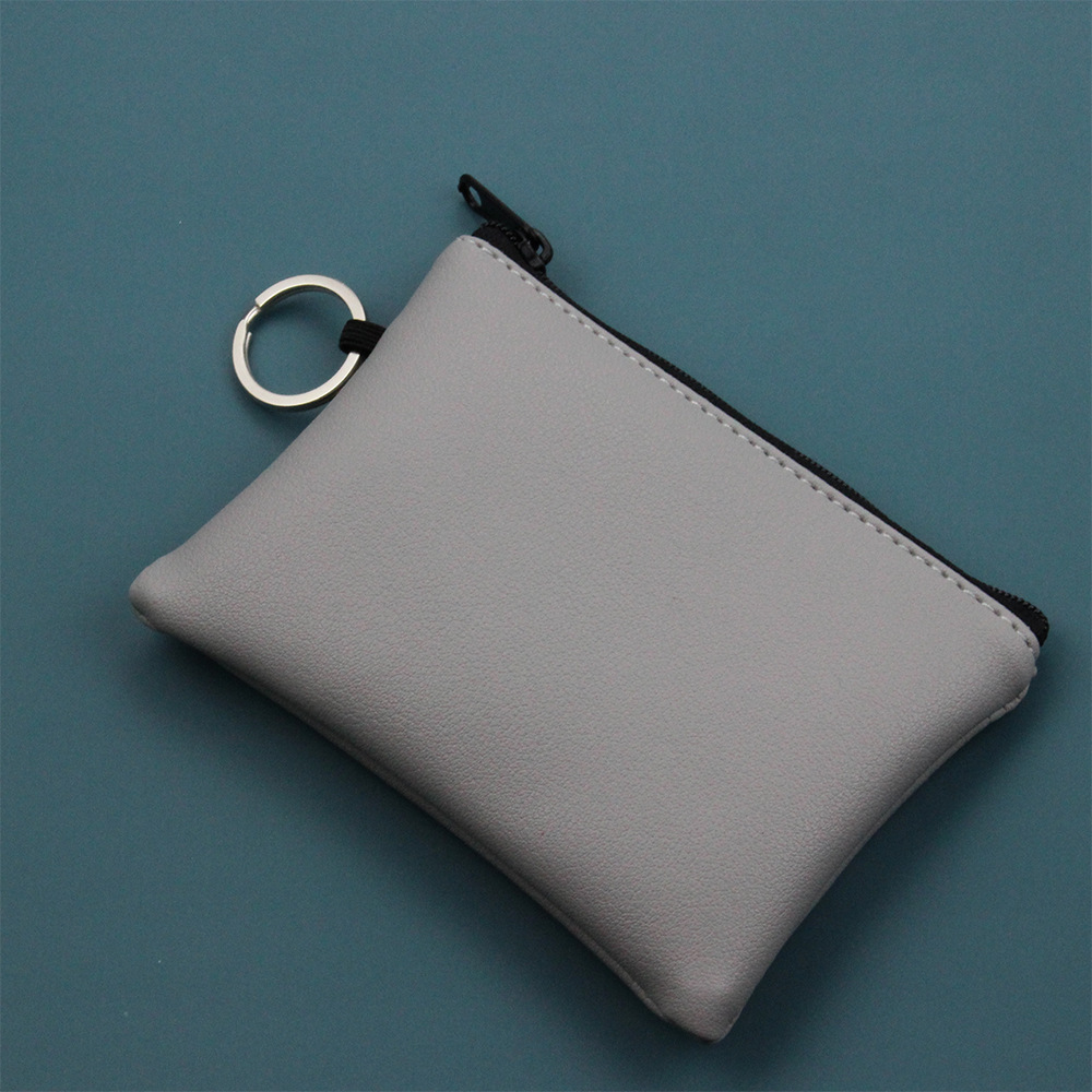 Leather Coin Purse Zipper Pouch - Image 6