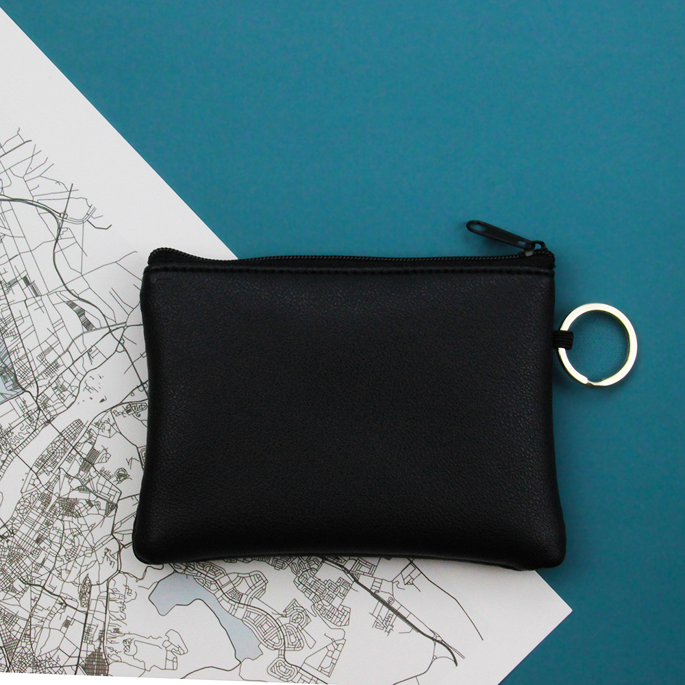Leather Coin Purse Zipper Pouch - Image 1