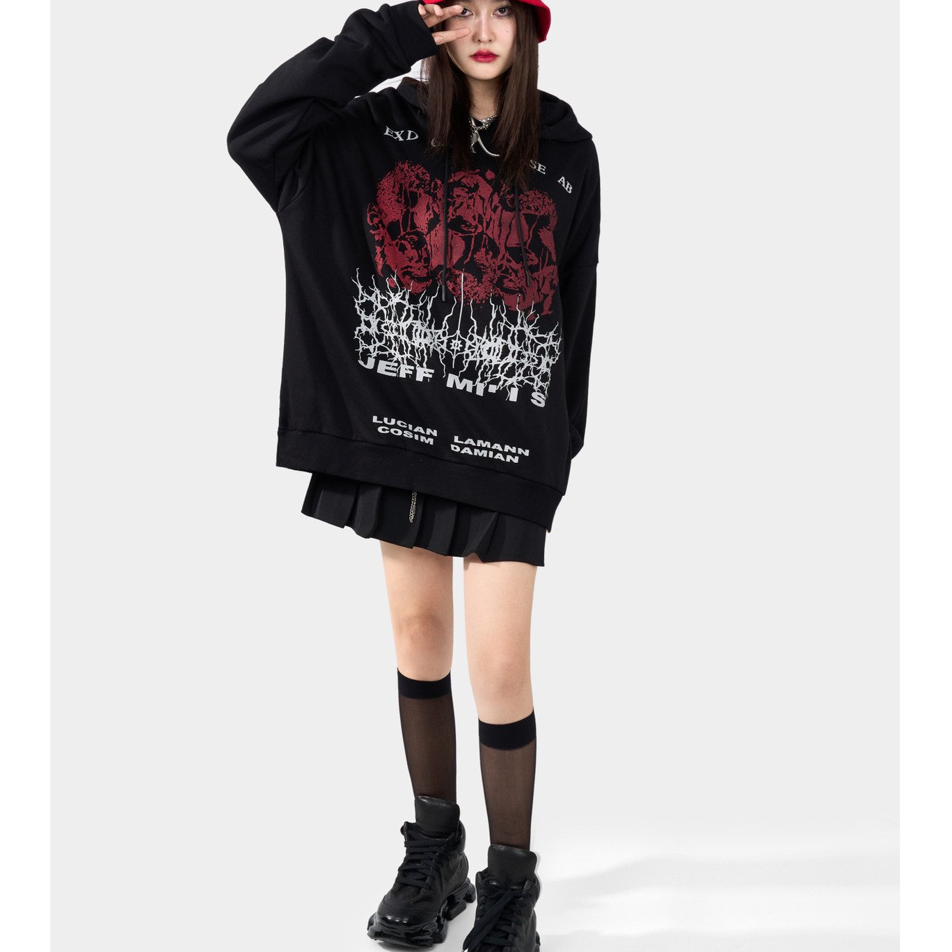 Unisex Hooded Sweater Image 2