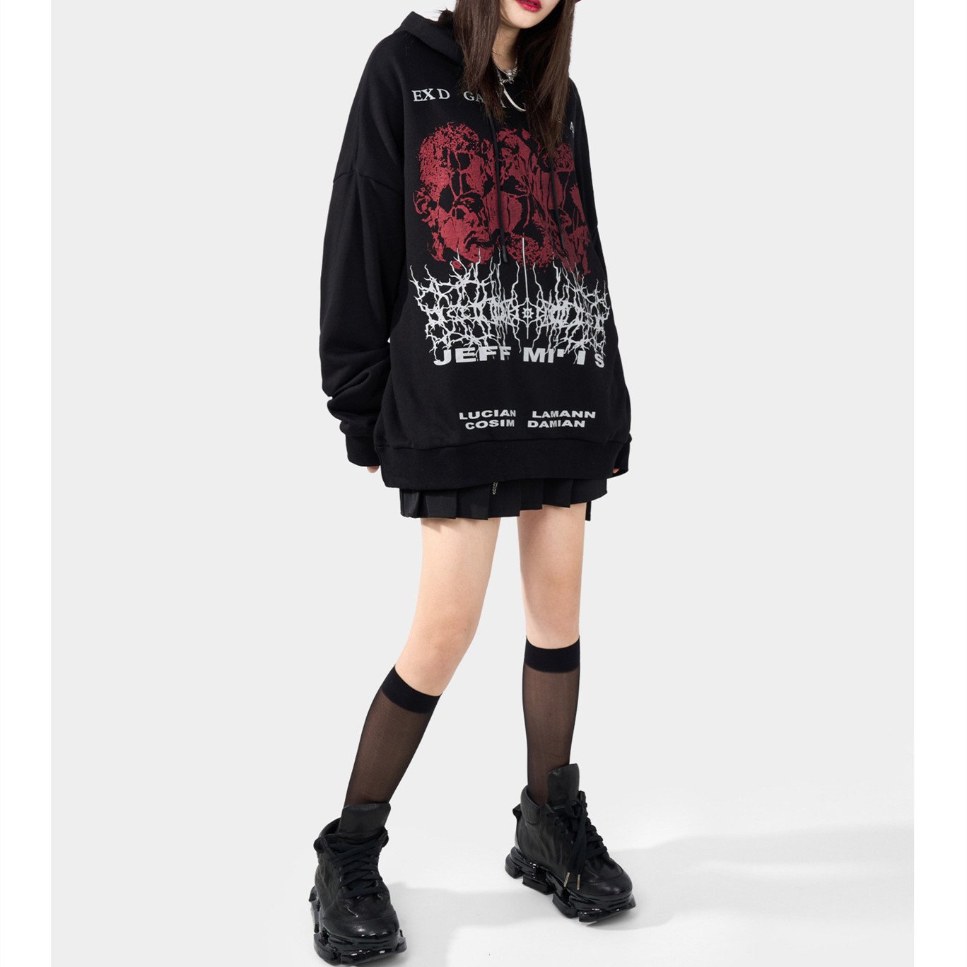 Unisex Hooded Sweater Image 4