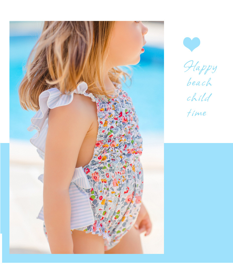 Pink Ruffle Swimsuit