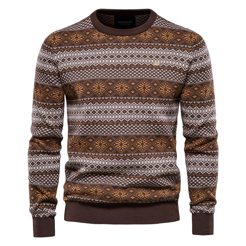 Men's Knitted Sweater Image 3