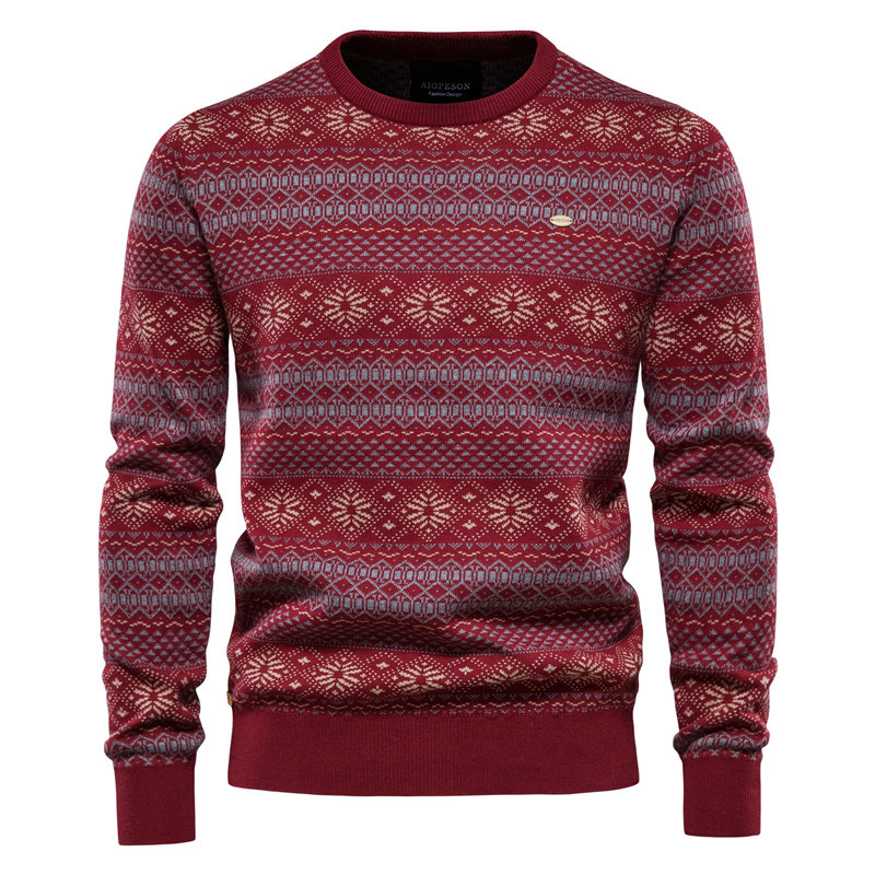 Men's Knitted Sweater Image 5
