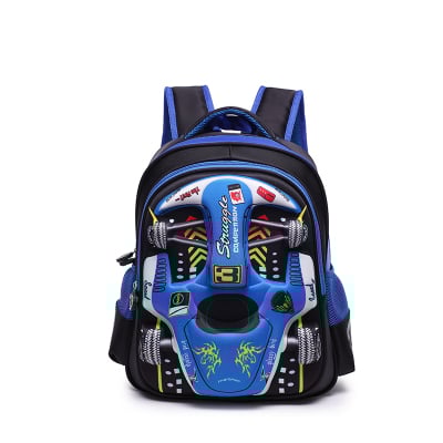 3D Racing Schultasche - Farbe Rot