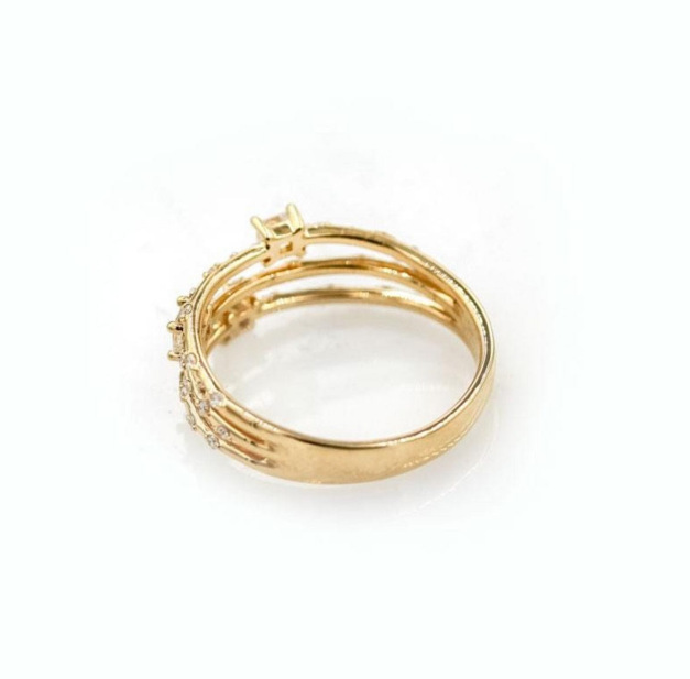 S925 Silver Zircon Ring 5