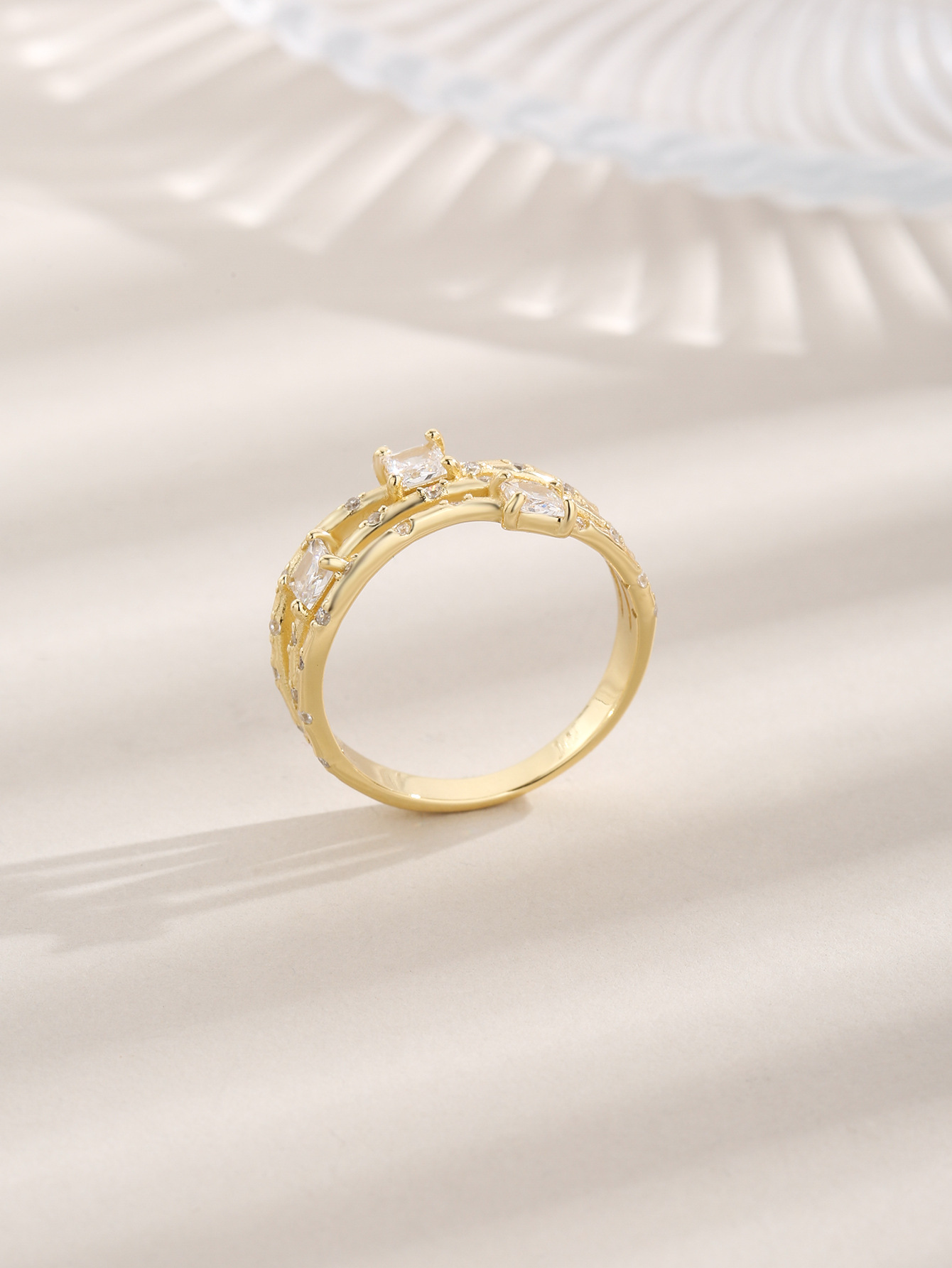 S925 Silver Zircon Ring 3