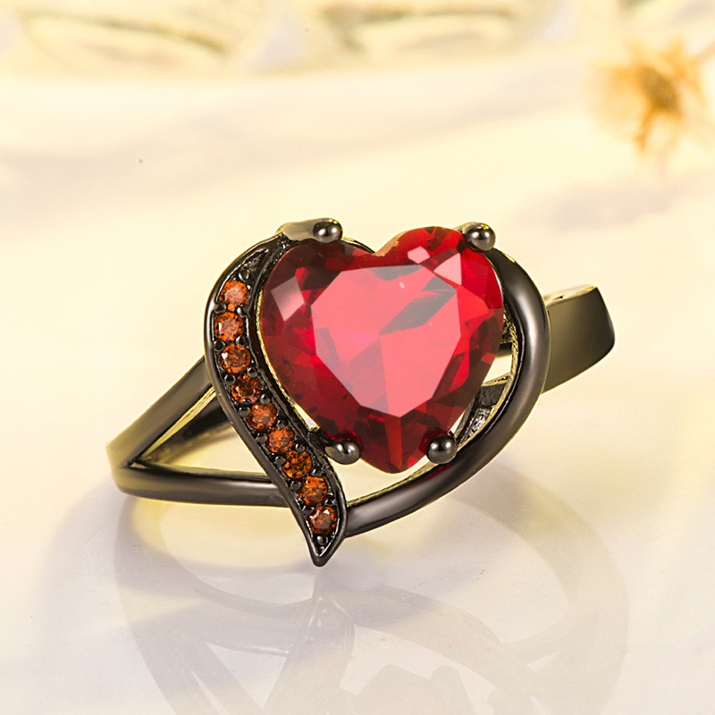 Love Heart-shaped Ring 23