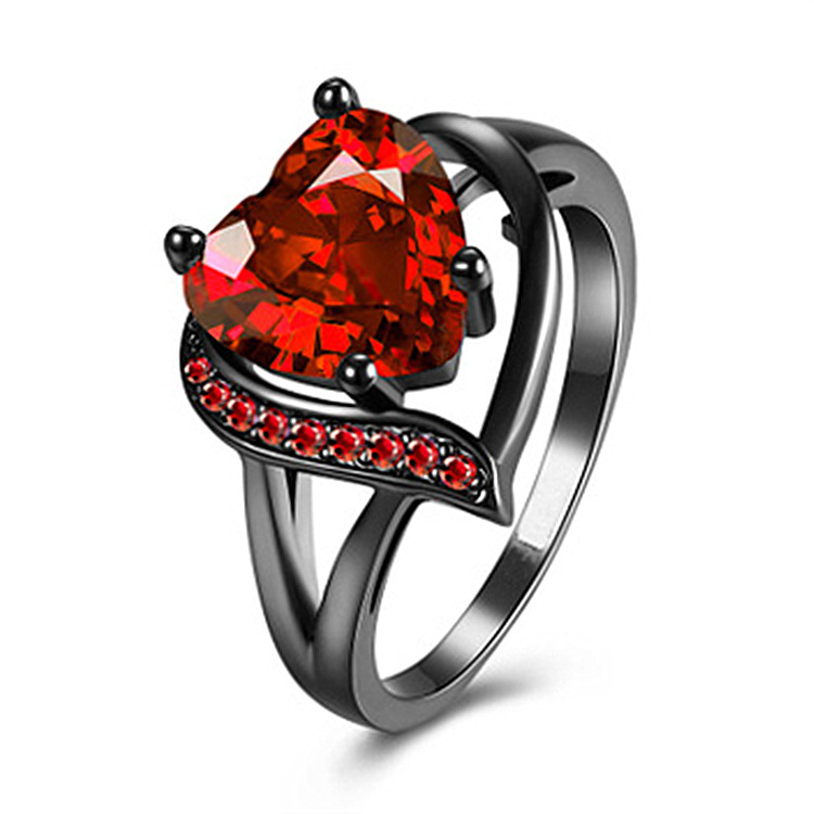 Love Heart-shaped Ring 19