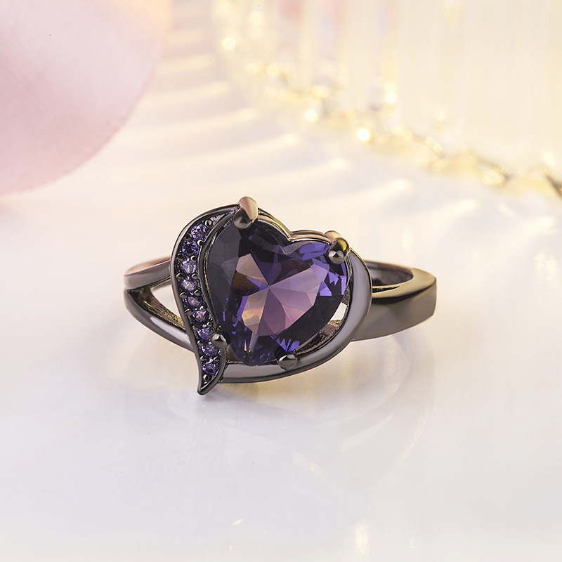 Love Heart-shaped Ring 22