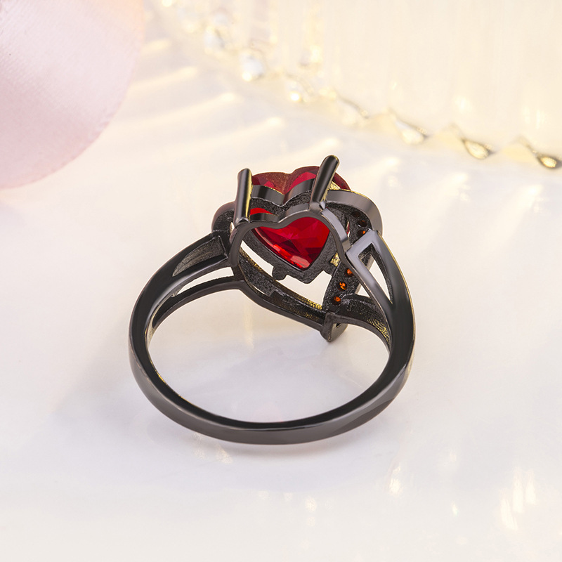 Love Heart-shaped Ring 20