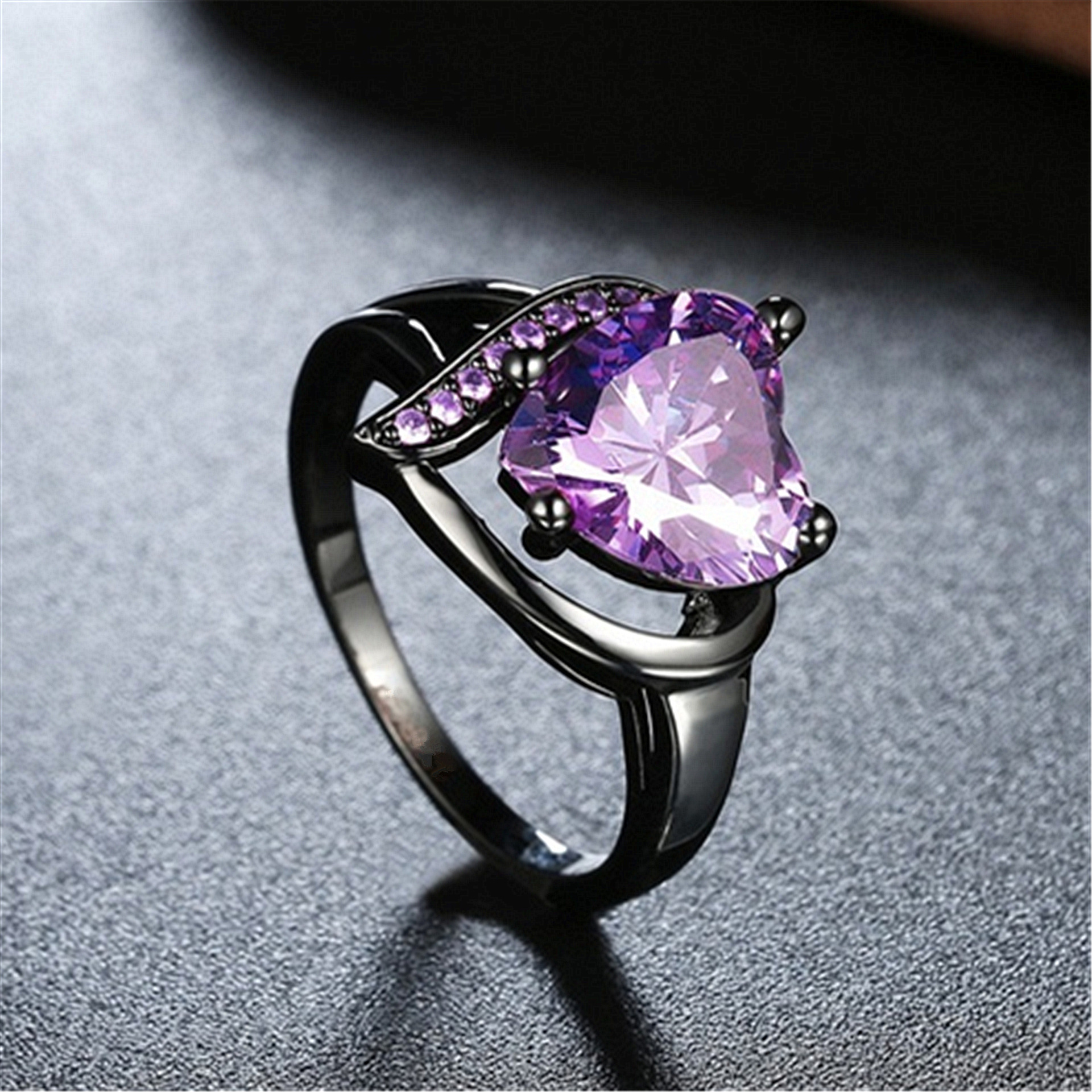 Love Heart-shaped Ring 21