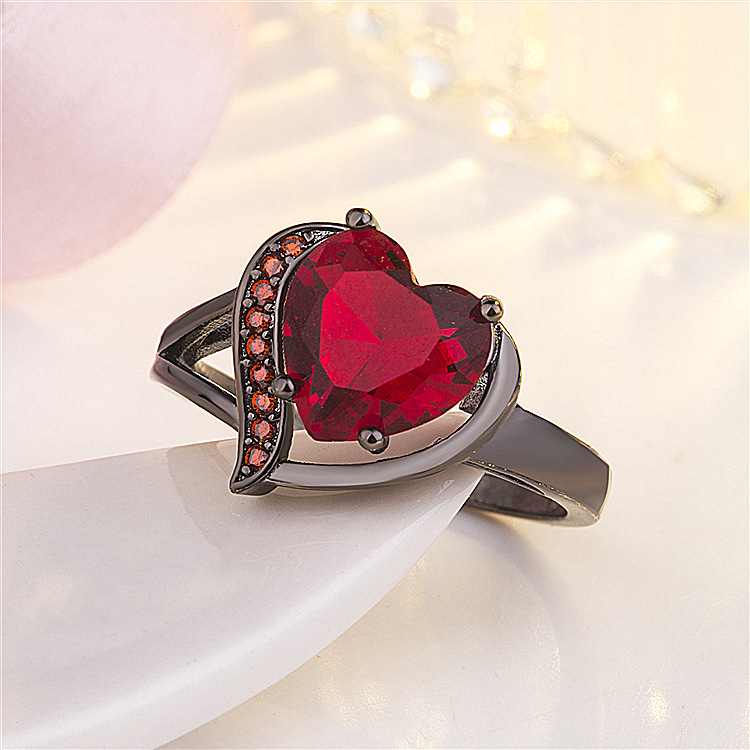 Love Heart-shaped Ring 27
