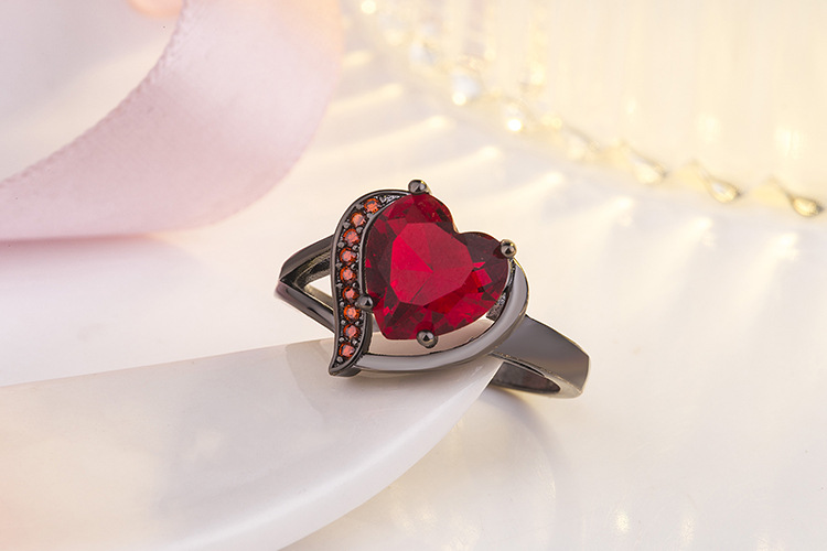Love Heart-shaped Ring 24