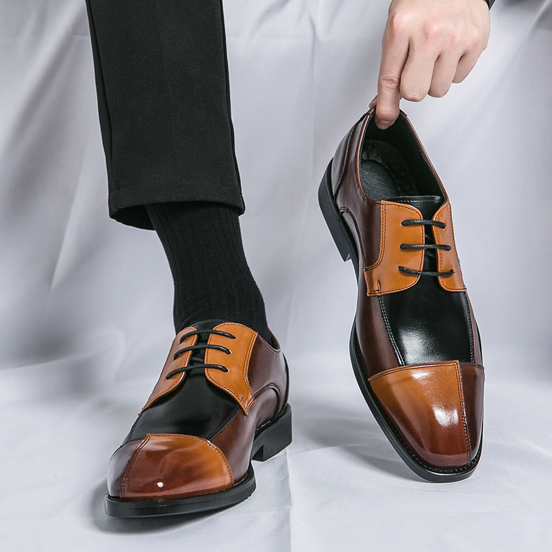 Black and Yellow Shoes