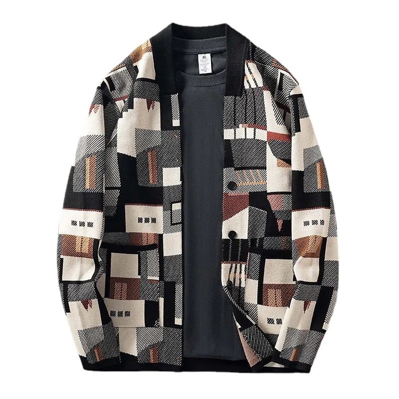 Men's Sweater Coat Lifestyle Image