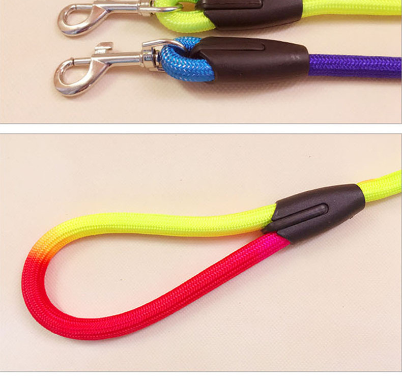 Colorful Nylon Round Dog Rope 3