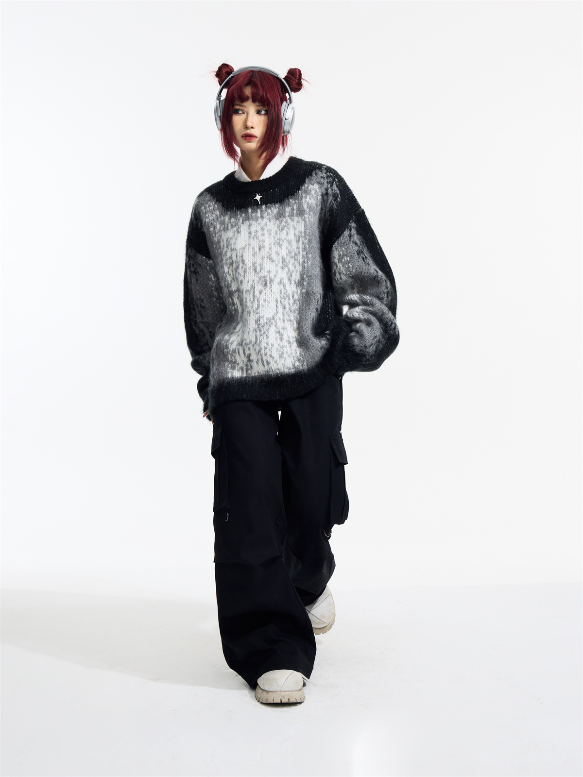 Gradient Design Super Warm Sweater - Image 13