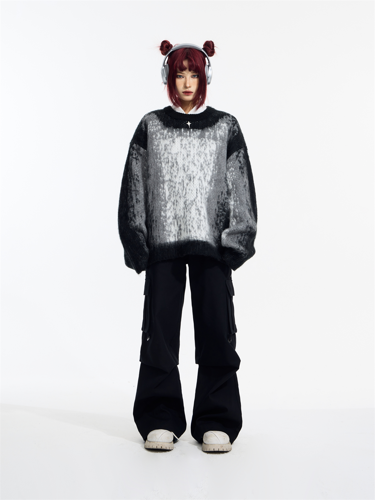 Gradient Design Super Warm Sweater - Image 10