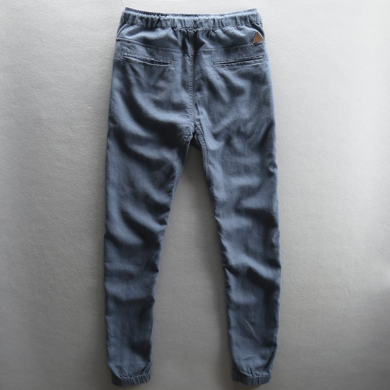 Linen Pants in Blue