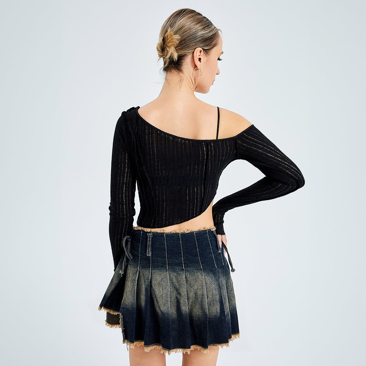 Blue Skirt Image 6