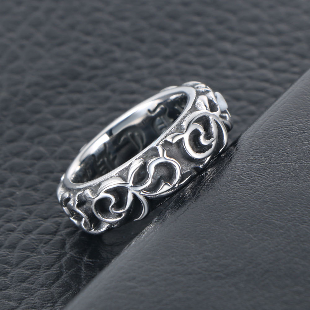 Classical Pattern Personalized Retro Ring 1