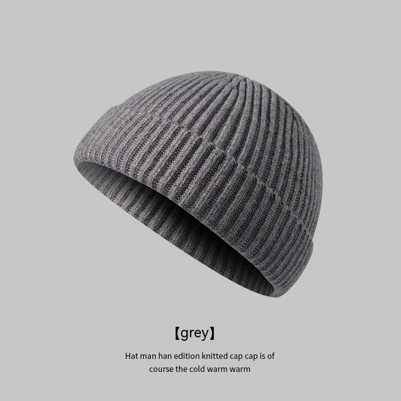 Woolen Cap in Gray