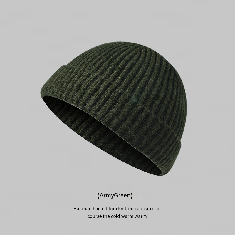 Woolen Cap in Milky White