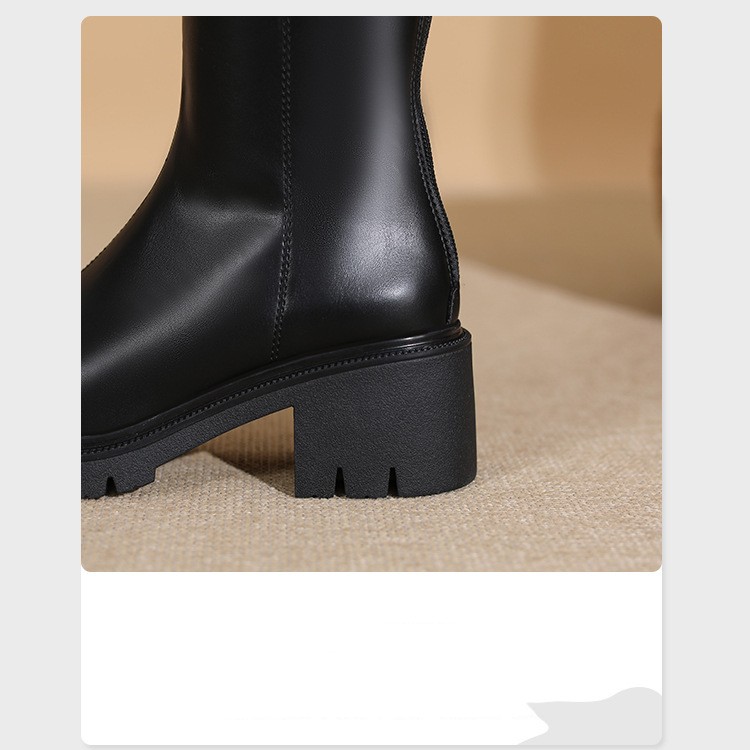 Winter Thick Bottom Tall Knight Boots 6