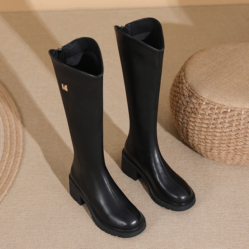 Winter Thick Bottom Tall Knight Boots 7