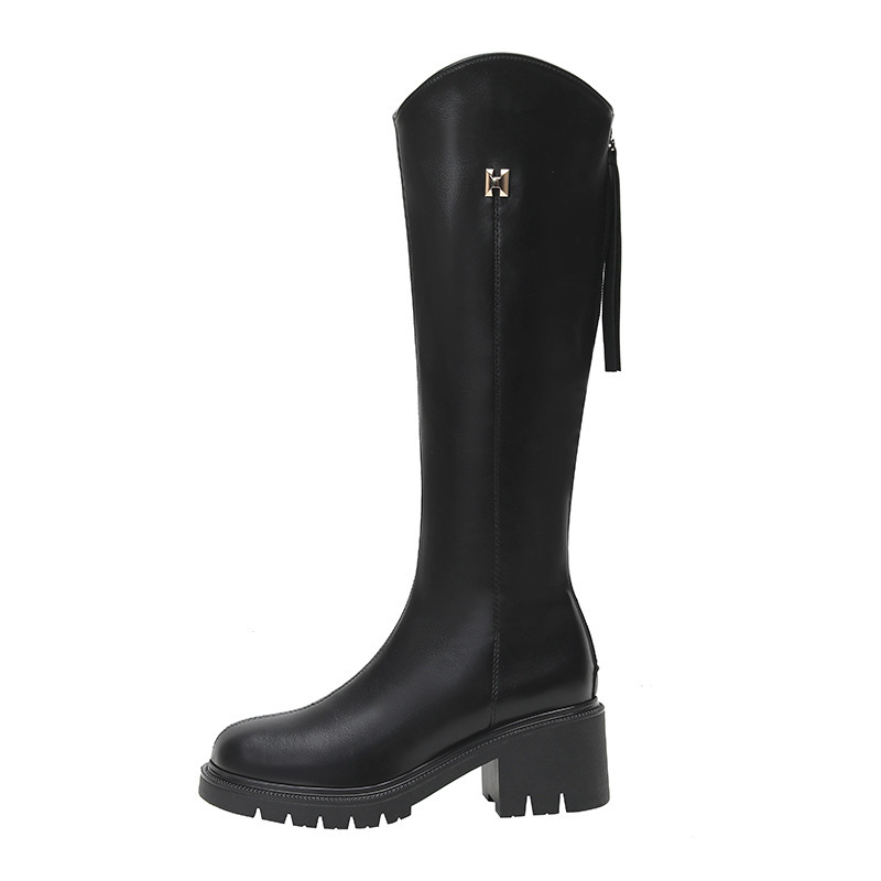 Winter Thick Bottom Tall Knight Boots 5